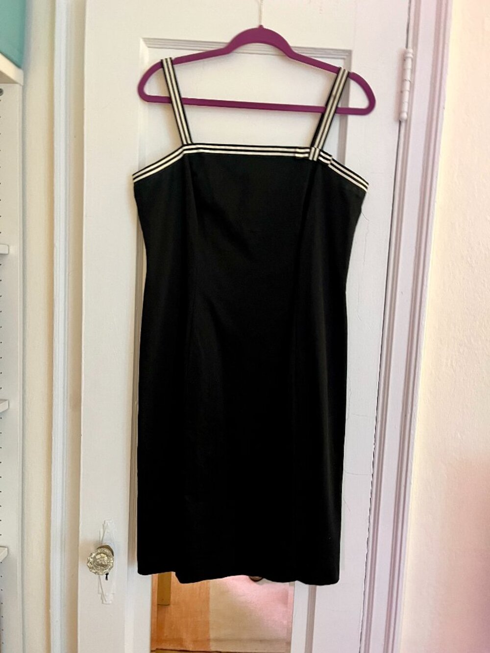 Vintage Ann Taylor Little Black Dress 14